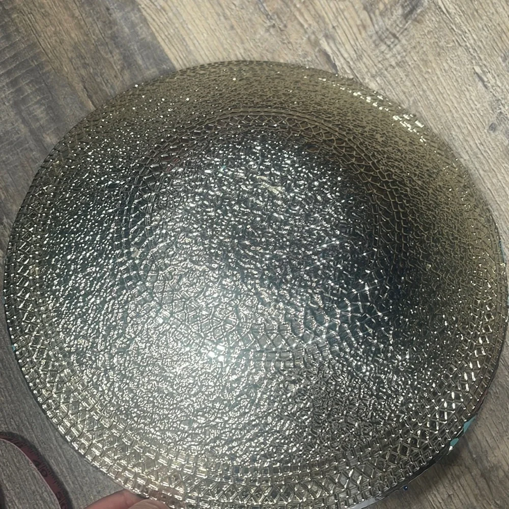 Centerpiece blue&gold bowl